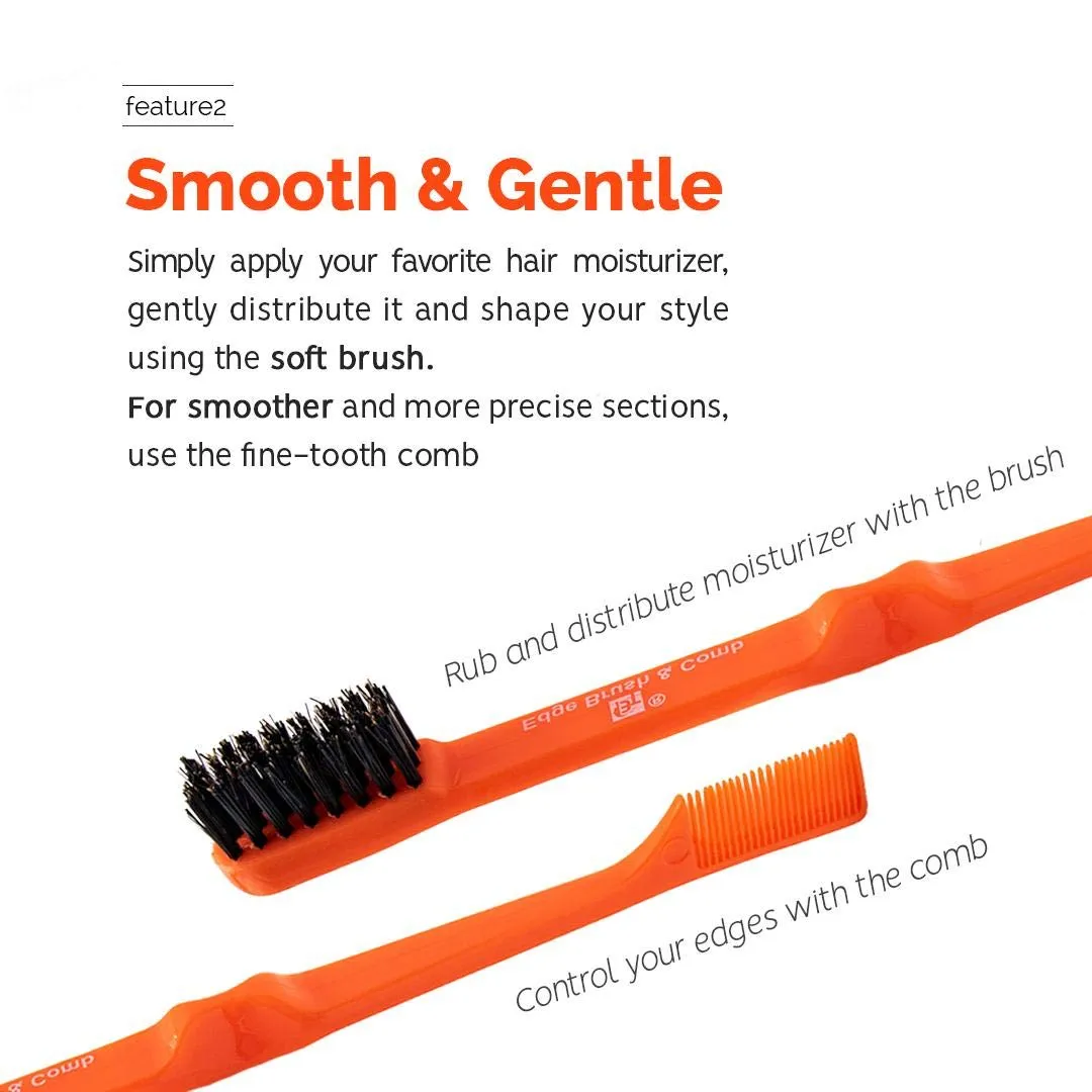 EDGE BRUSH & COMB