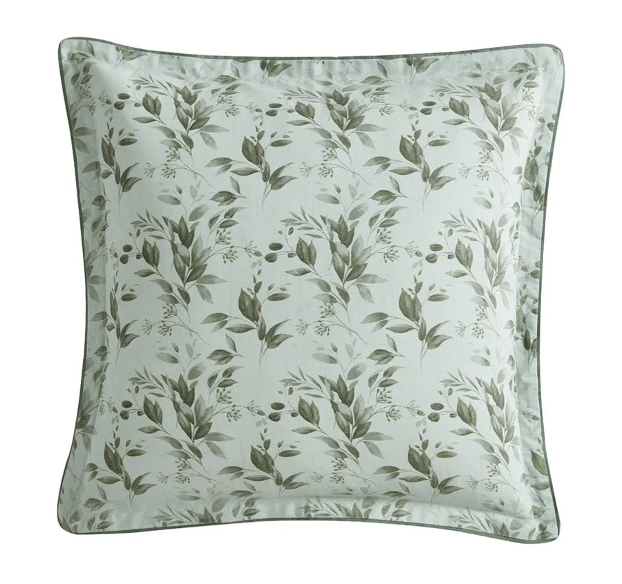 Elise European Pillowcase Sage