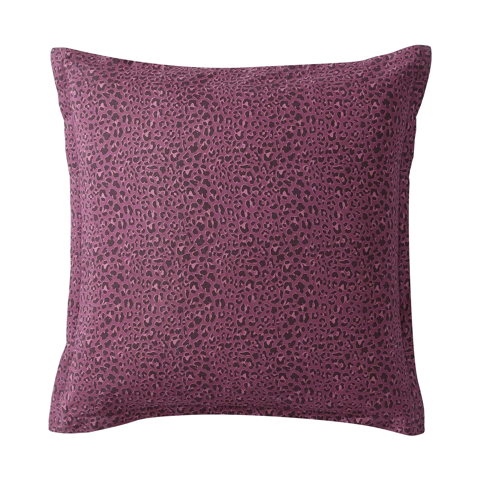 Etta Plum European Pillowcase by Logan and Mason