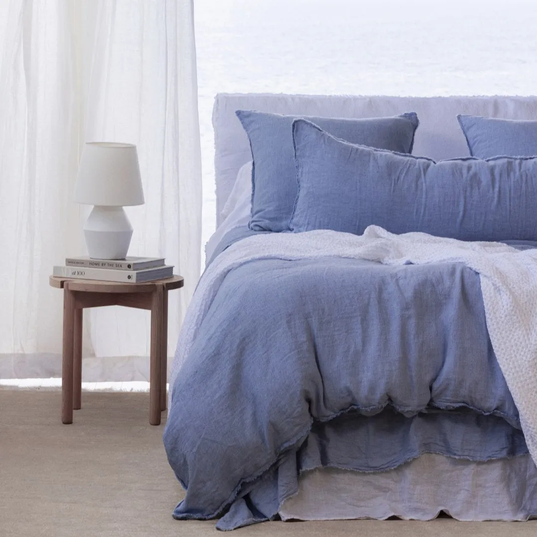 Flocca European Linen Pillowcase - Azzura