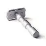 Focus - R52 Tritok Concave Double Edge Safety Razor - Silver