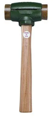 Garland Mfg 31005 Rawhide Split Head Hammers, 2 3/4" Dia., 14" Handle (1 Hammer)