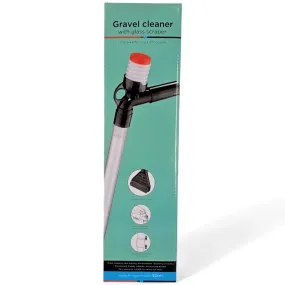 Gravel Cleaner with Glass Scraper