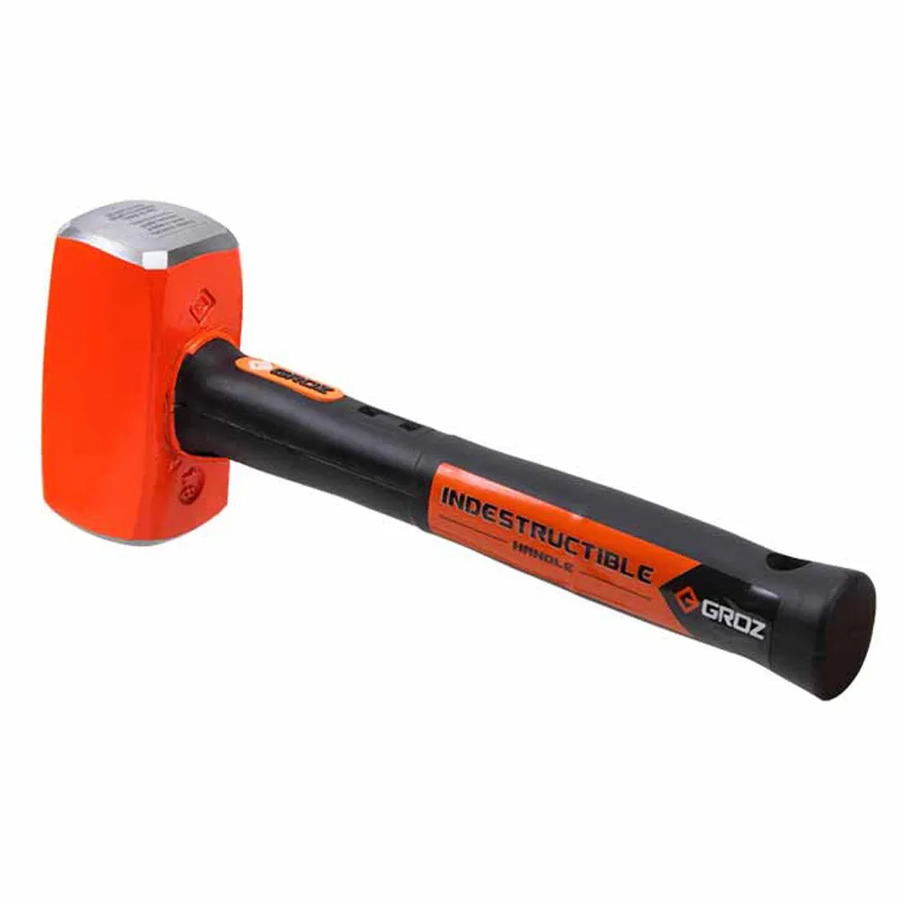 Groz 34500 Indestructible Handle Club Hammer, 2.5Lb, 12"