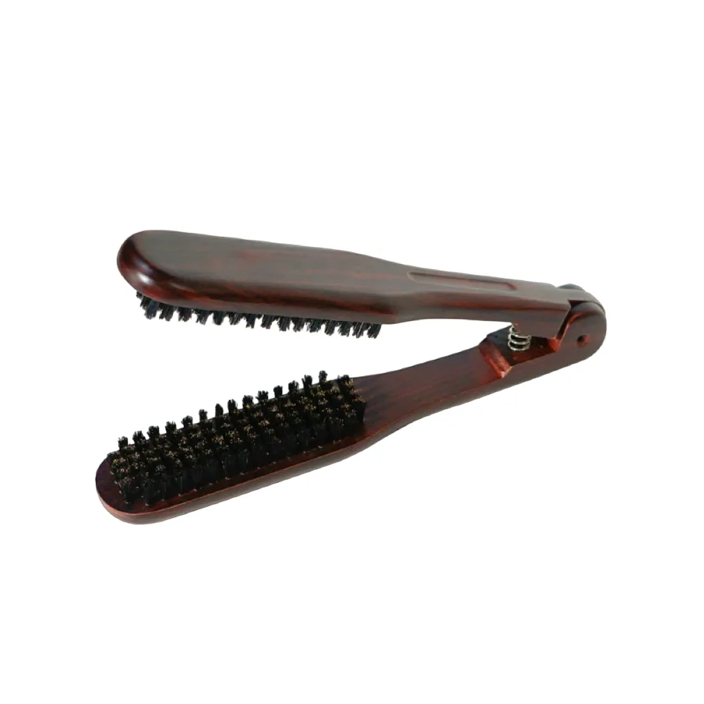 Hairdressing Straightener Hairbrush