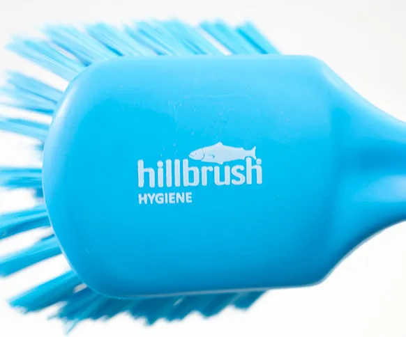 Hillbrush Professional Stiff Short Handled Brush 254mm