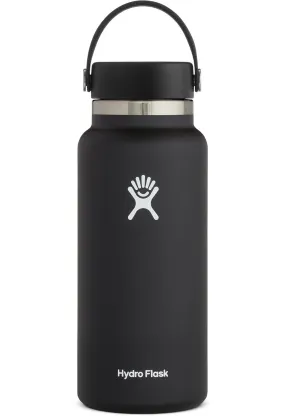 Hydro Flask Wide Mouth 32oz (946ml) 2.0 - Black