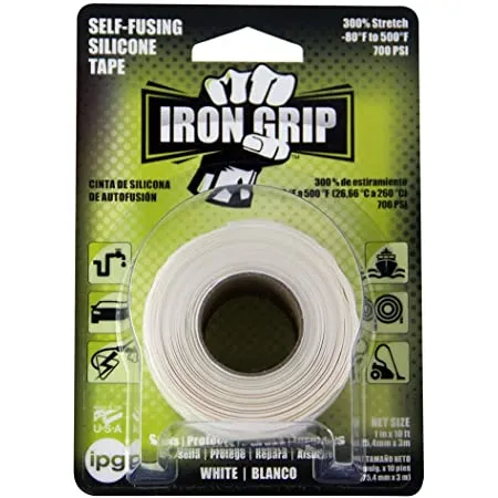 Intertape Iron Grip®  Silicone Tape Self Fusing Silicone Rubber Tape