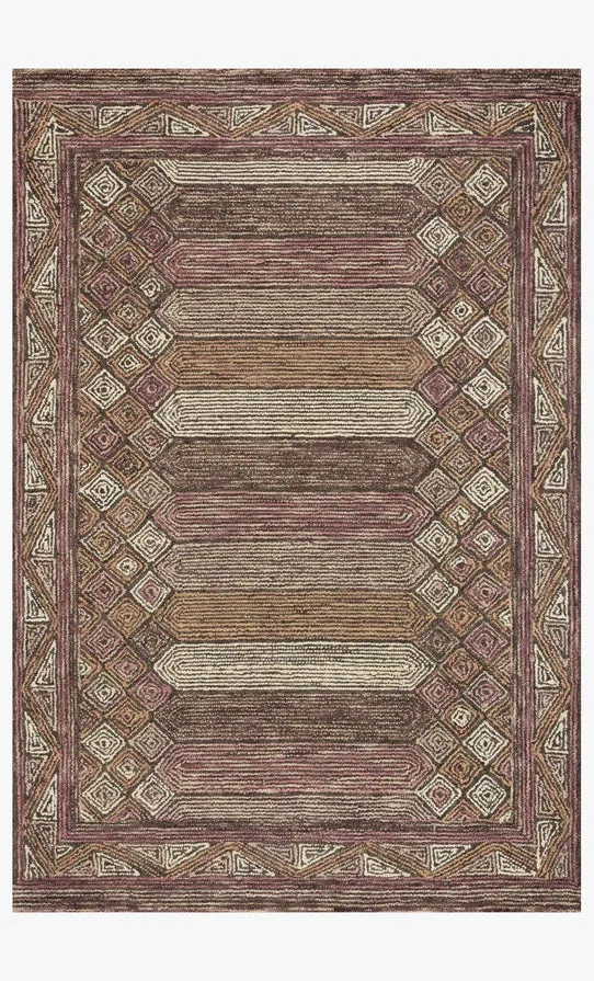 Justina Blakeney x Loloi Berkeley Rug - Berry - Discontinued