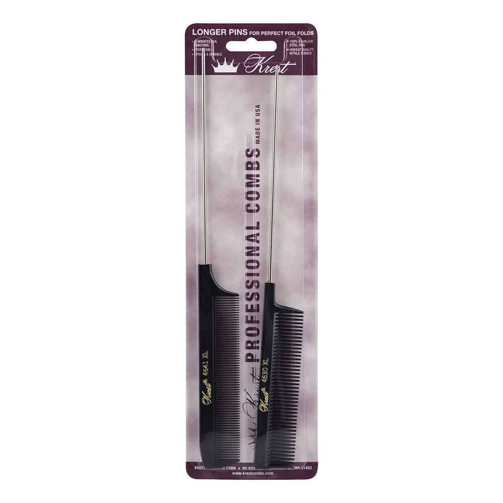 Krest Longer Pins XL Foiling Combs Twin Pack