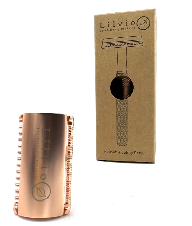 Lilvio Reusable Safety Razor, Choose From 10 Colours