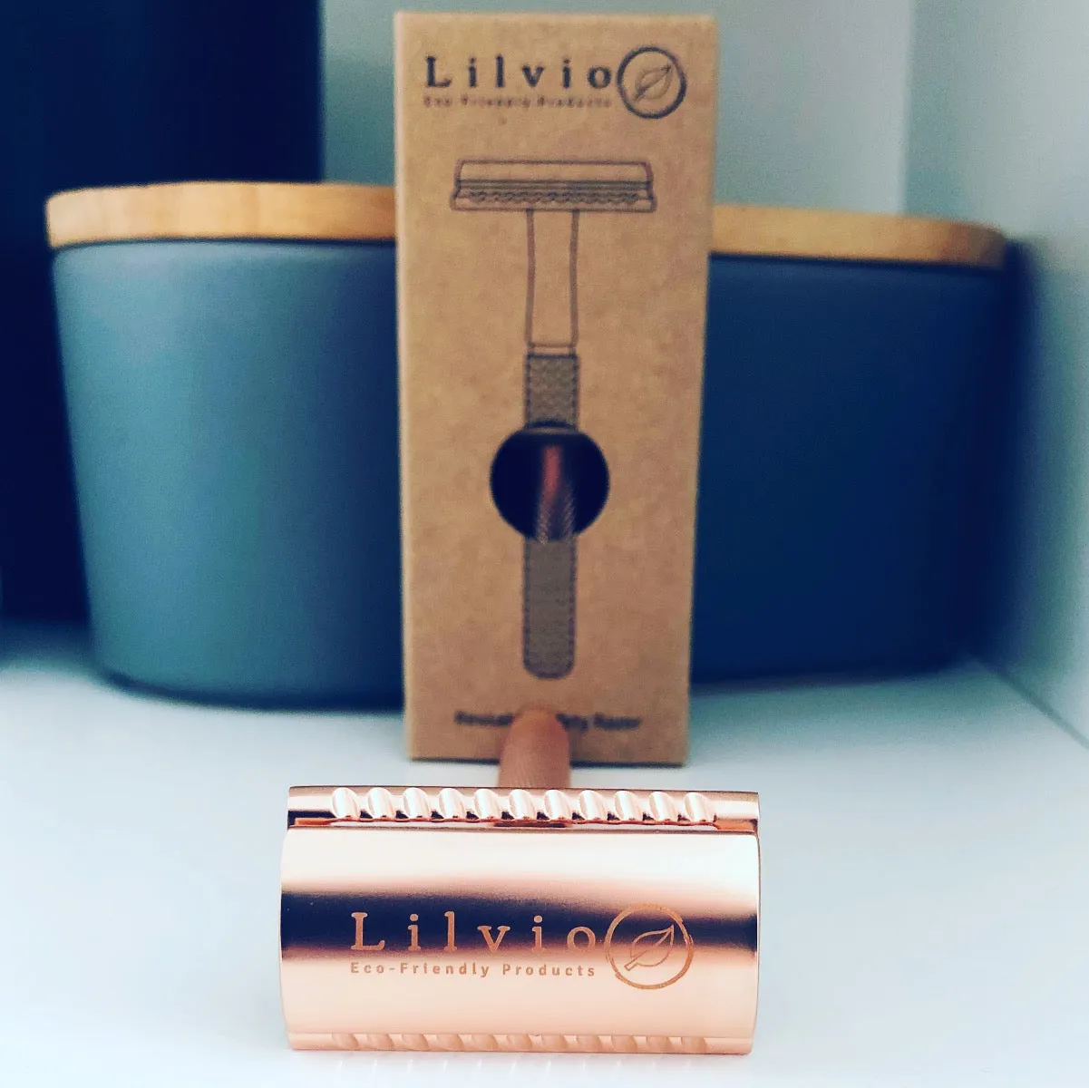 Lilvio Reusable Safety Razor, Choose From 10 Colours