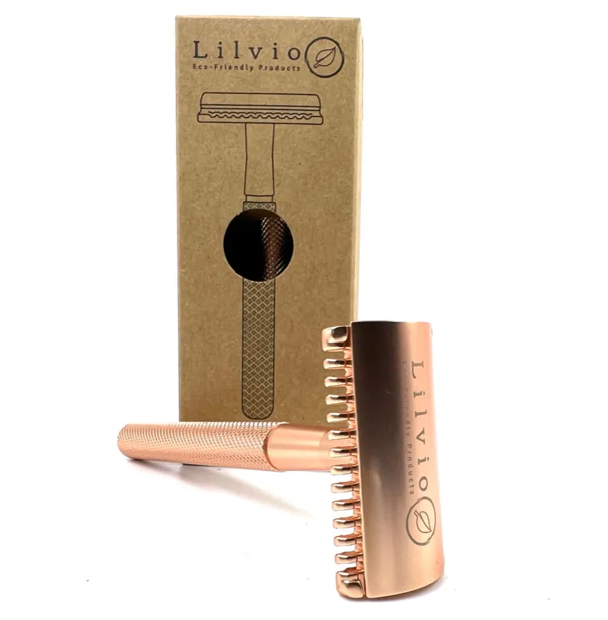 Lilvio Reusable Safety Razor, Choose From 10 Colours