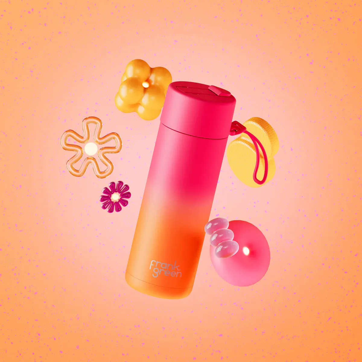 Limited Edition Gradient Ceramic Reusable Bottle | 20oz 595ml