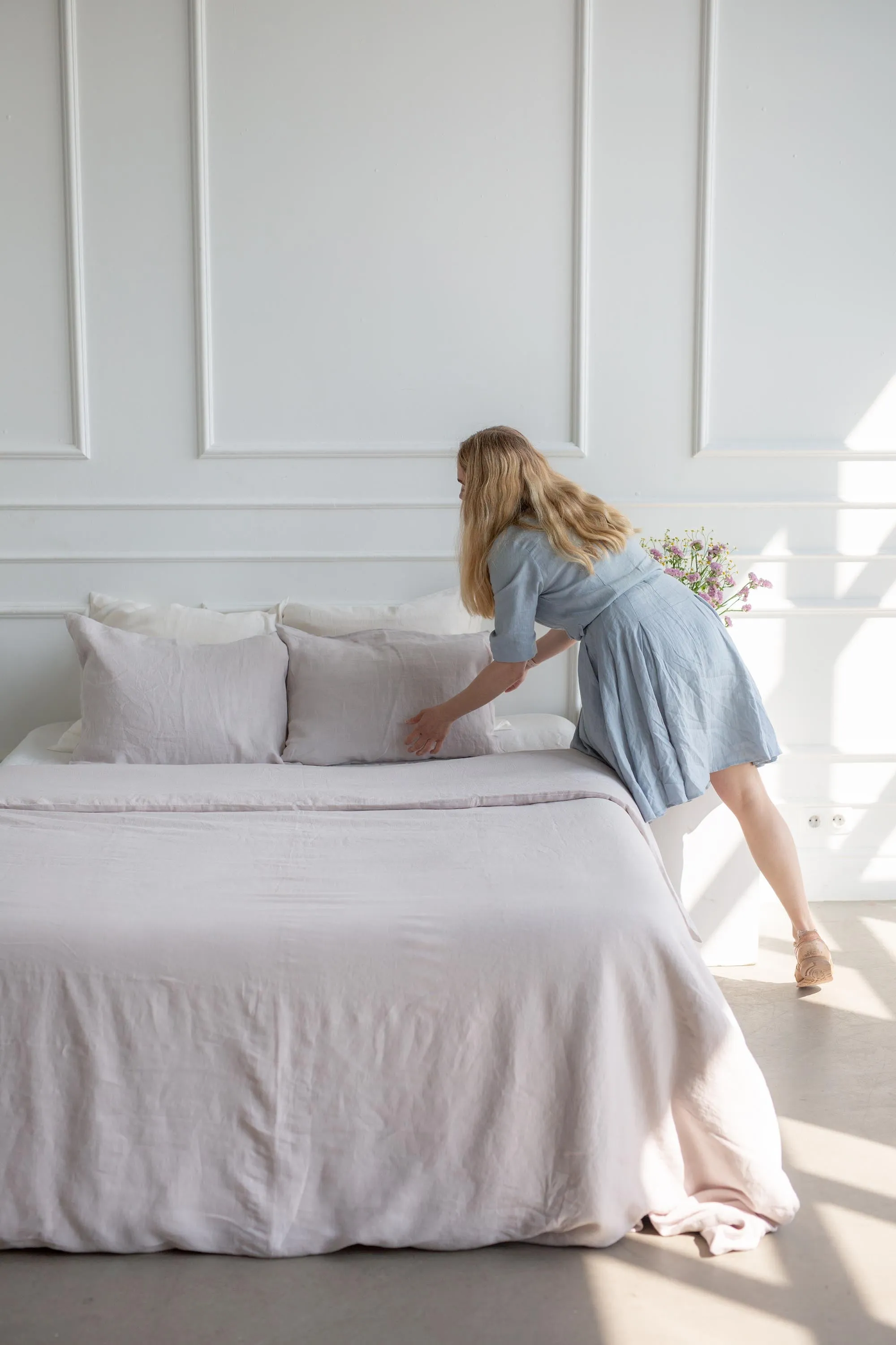 Linen Pillowcase Cream