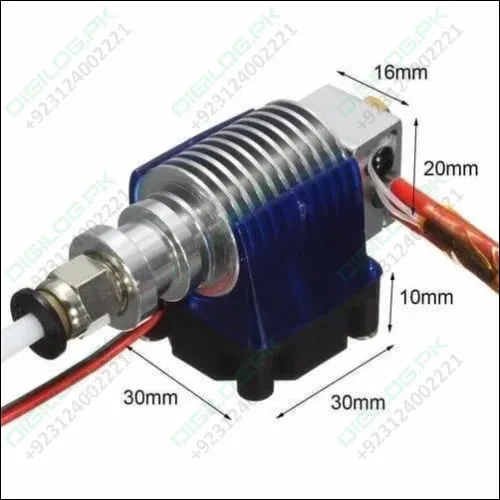 Long Distance 3d V6 j Head All Metal Hotend Bowden Extruder With Cooling Fan