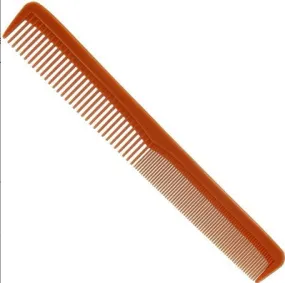 Looks barber comb 12 pc set 8.5″ orange #7016