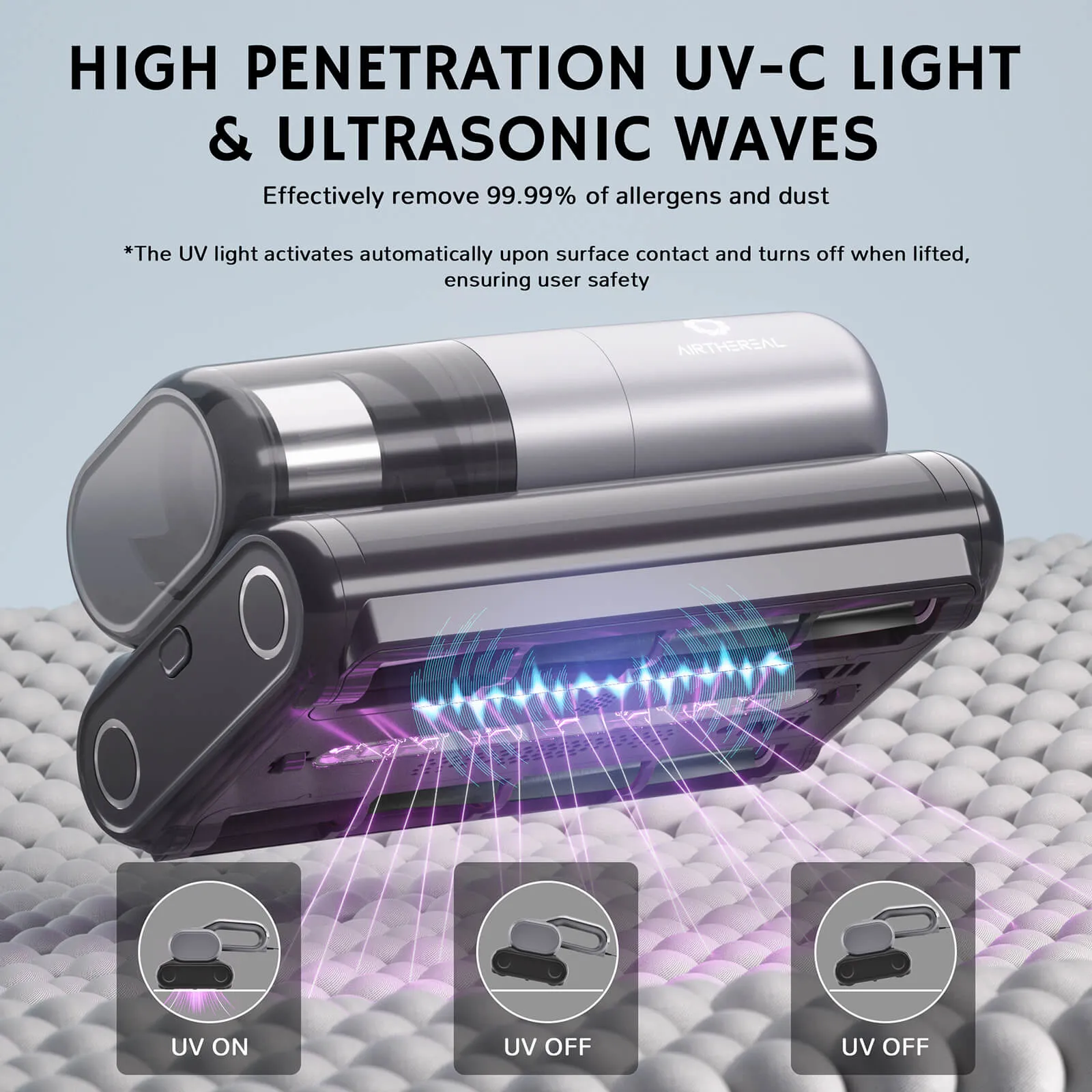 M1 UV Handheld Mattress Vacuum Cleaner