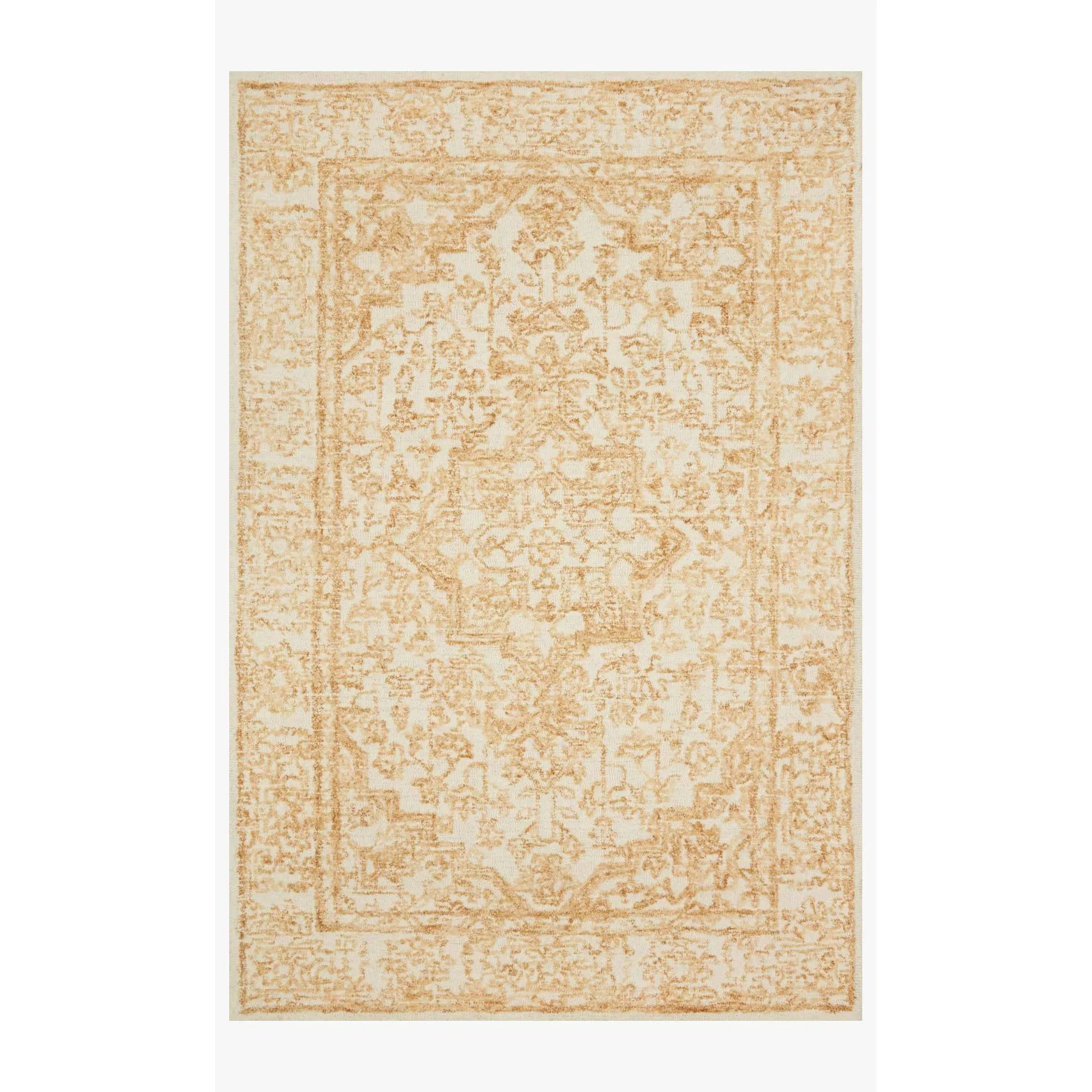 Magnolia Home Annie White/Gold Rug