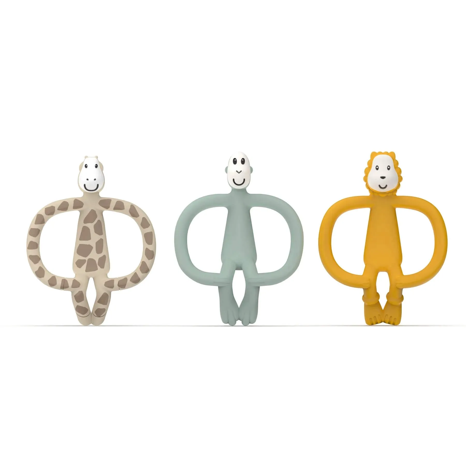 Matchstick Monkey Animal Teether Gift Set (3pk)