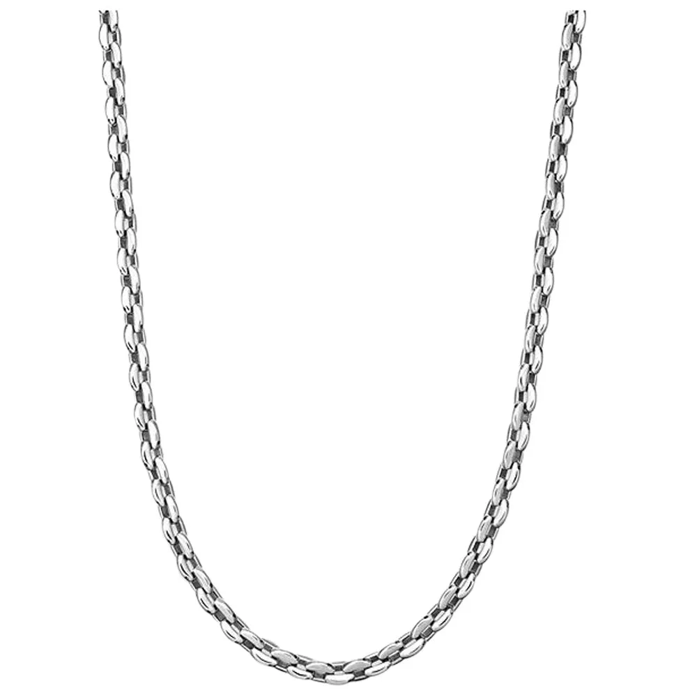 Men's Stainless Steel Razor Chain Necklace