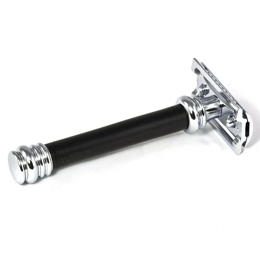 Merkur 38C Black Handle Double-Edge Safety Razor