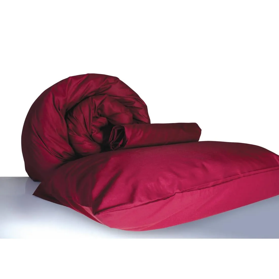 Mitre Essentials Spectrum Single Bedding Set Claret - HB503