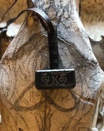 Mjolnir Hammer. Necklace, Tote or Keyring