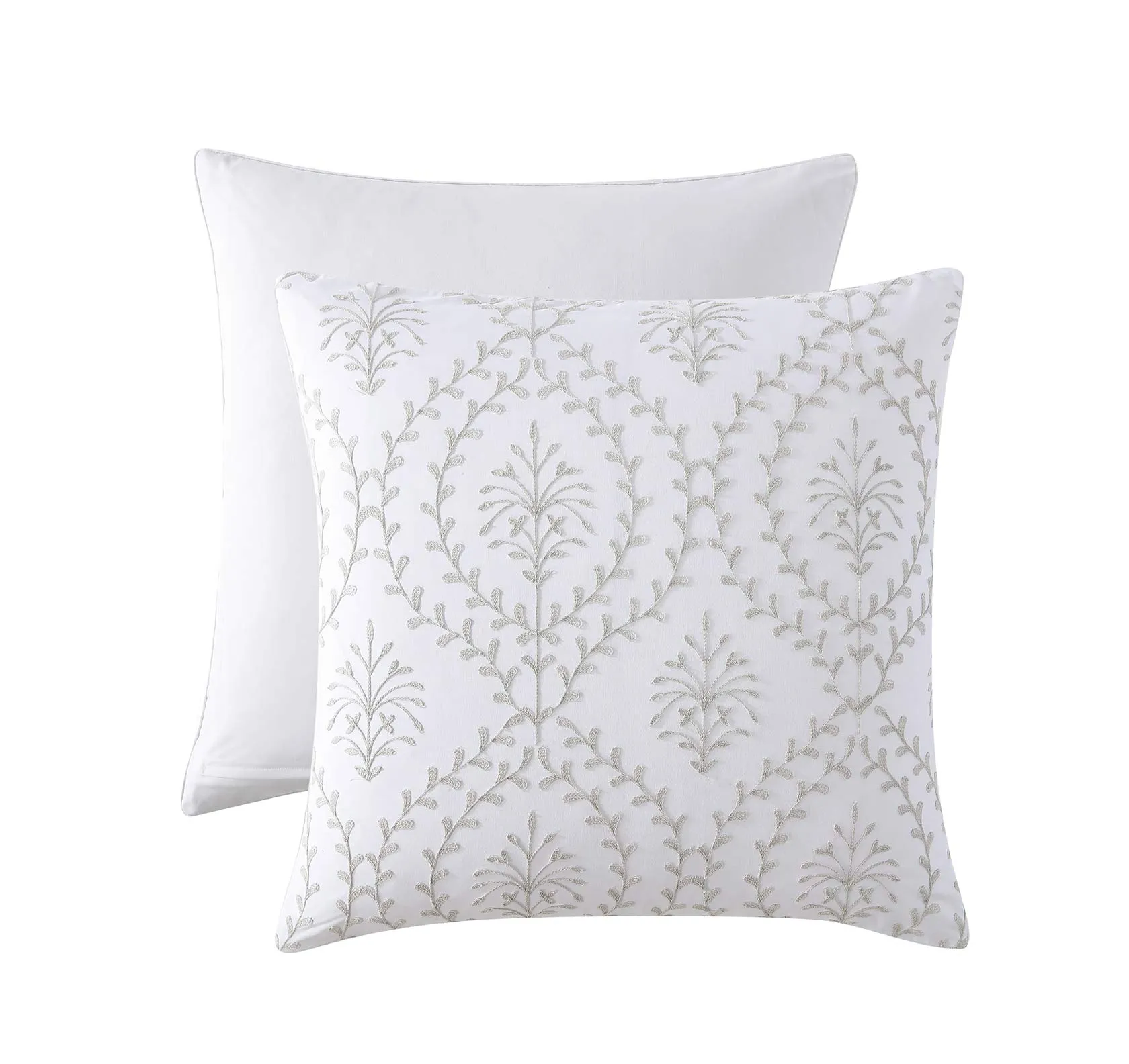 Morgan Latte European Pillowcase by Private Collection