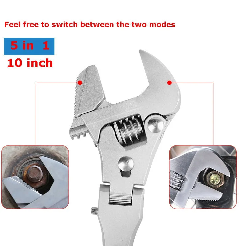 Multifunctional Adjustable Universal Wrench