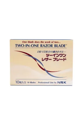 Nikky Two In One Hairdressing Razor Blades