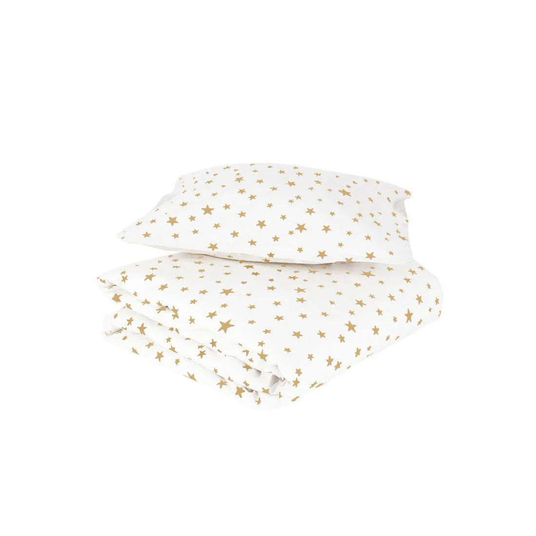 nobodinoz Duvet Single Mustard Stars