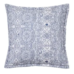 Olani Blue European Pillowcase by Private Collection