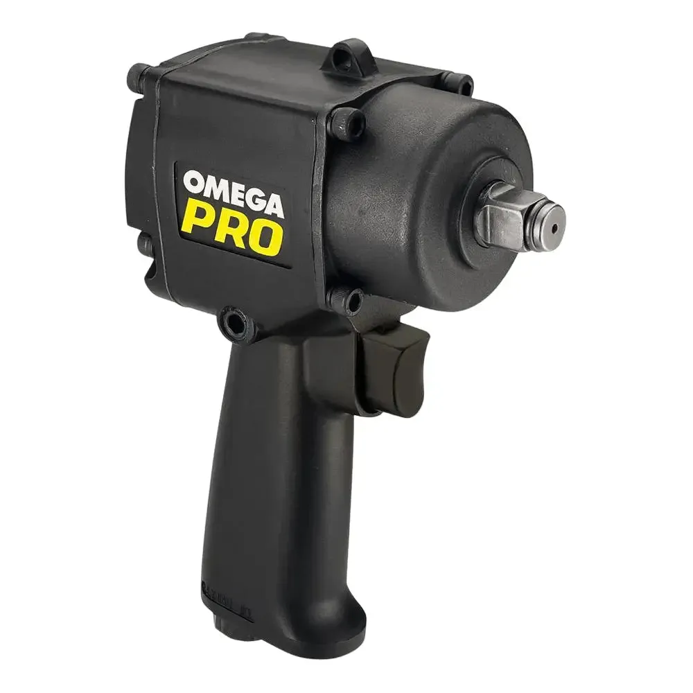 Omega 1/2" Dr. Mini Lightweight Air Impact Wrench - 82001