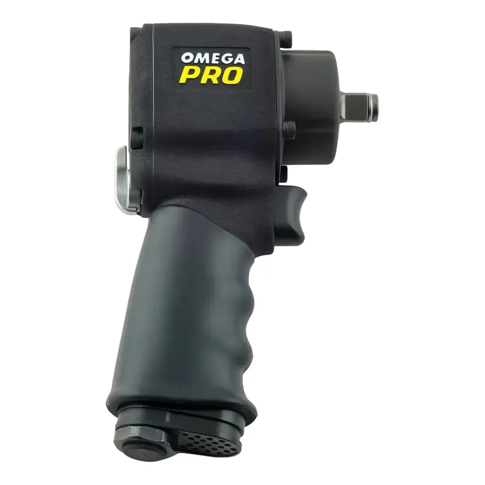 Omega 1/2" Dr. Mini Lightweight Air Impact Wrench - 82001