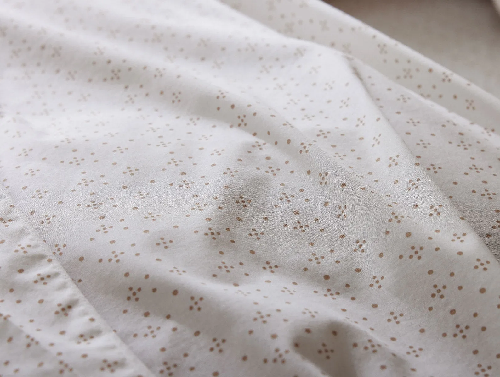 Organic Print Percale Sheets