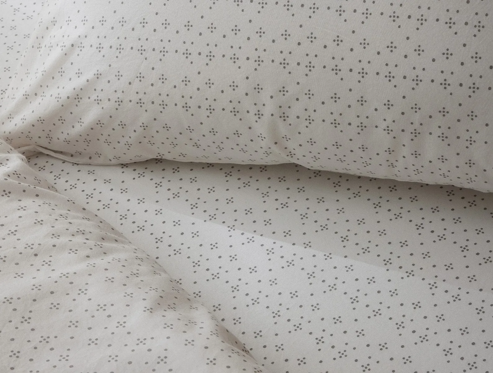 Organic Print Percale Sheets