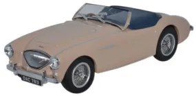 Oxford Diecast Austin-Healey 100 BN1 (Tonneau) Coronet Cream - 1:43 Sc