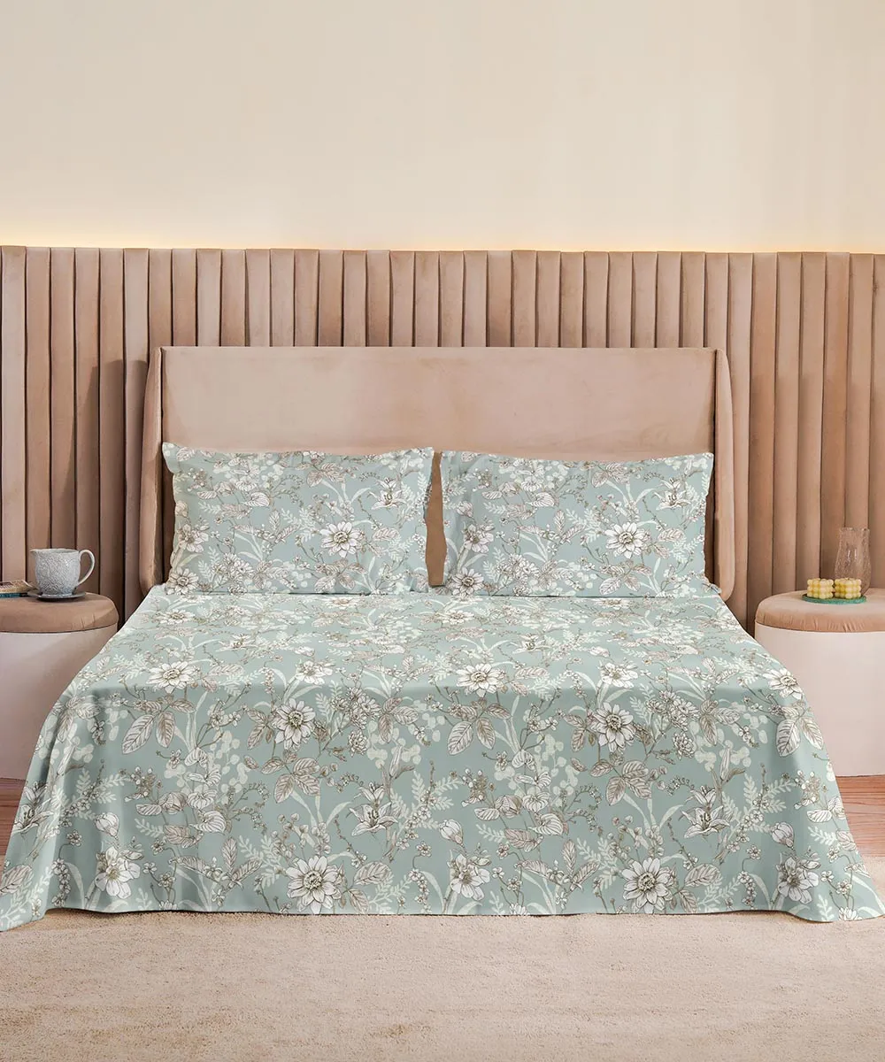 Oyster Mist - Bed Sheet