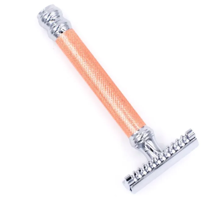 Parker 63c Open Comb, Rose Gold Safety Razor