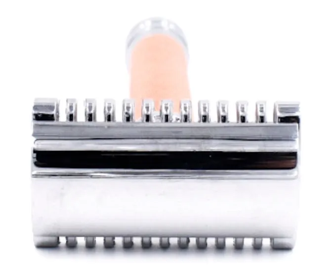 Parker 63c Open Comb, Rose Gold Safety Razor