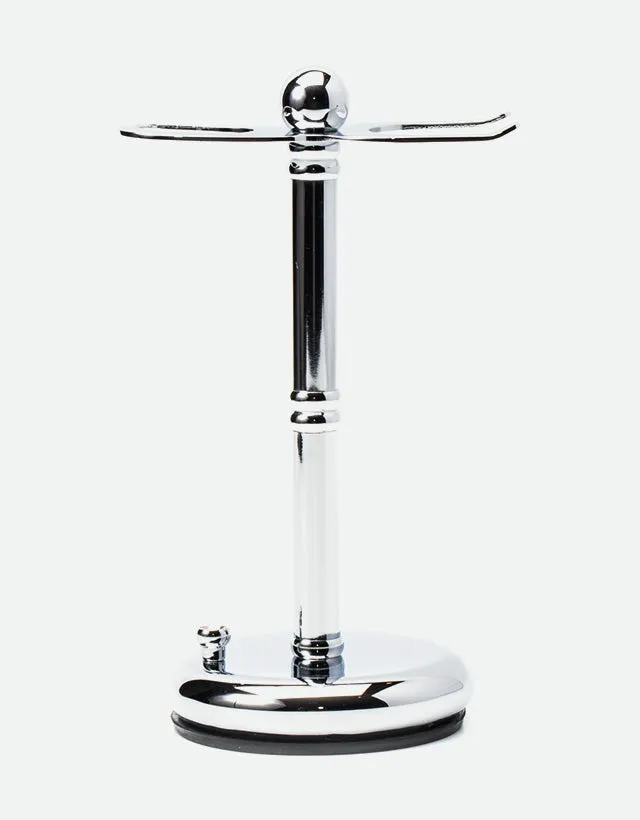 Parker - Chrome Straight Razor and Brush Stand, STRSTD