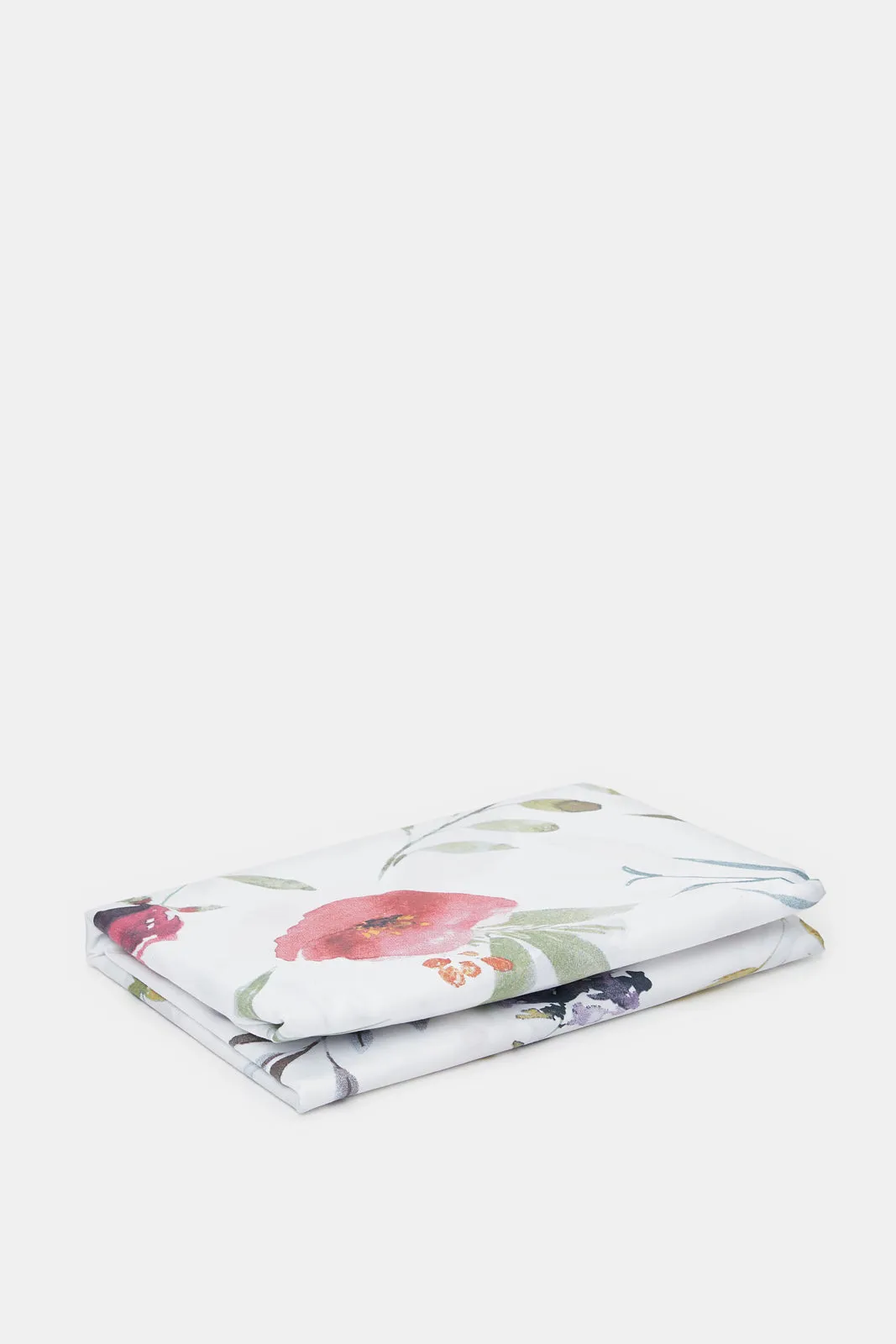 Pink Floral Printed Pillowcase Set (2 Piece)