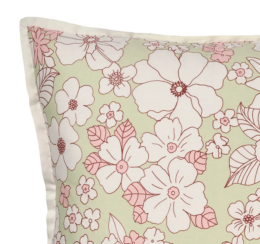 Poppy European Pillowcase Multi