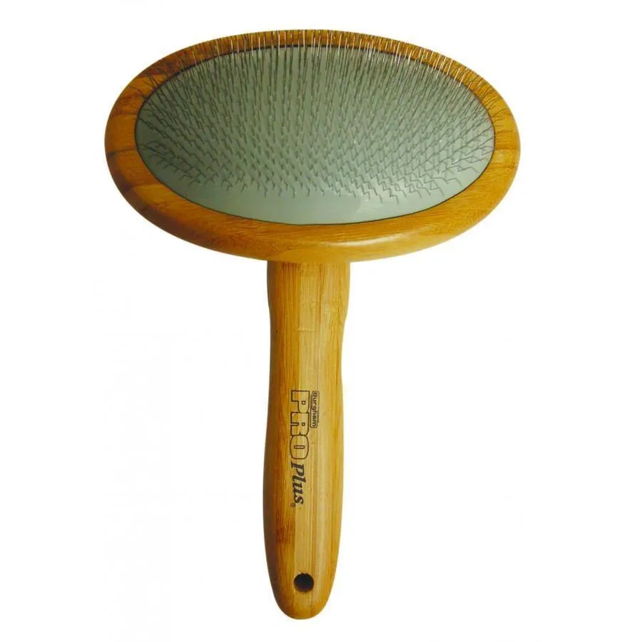 Pro Plus Bamboo Soft Slicker Brush