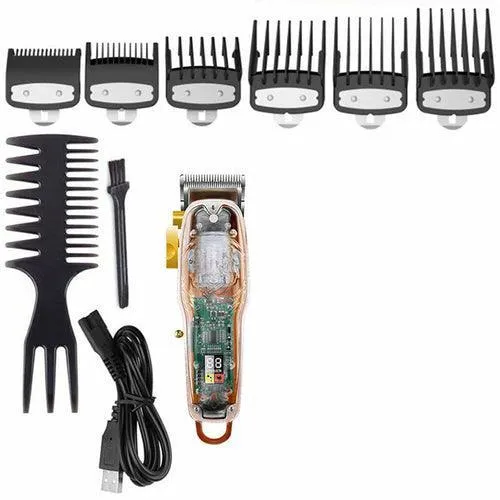 Professional Men's Adjustable Electric Hair Clipper Beard Haircut