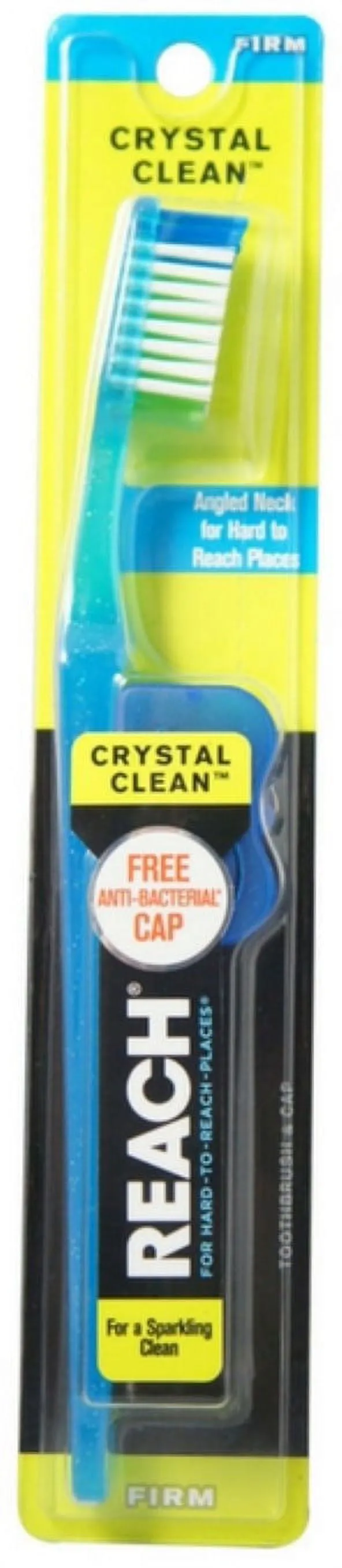 Reach Crystal Clean Firm Adult Toothbrush, 1 ea (Colors May Vary)