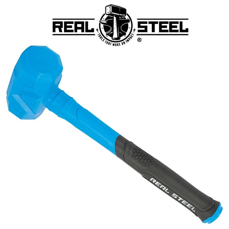 REAL STEEL HAMMER DEAD BLOW 800G 28OZ GRAPH. HANDLE REAL STEEL RSH0317