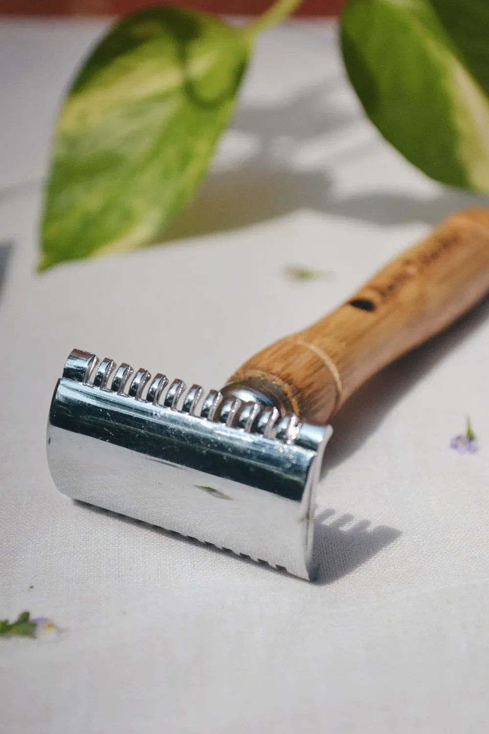 Reusable Bamboo Safety Razor - Double Edged