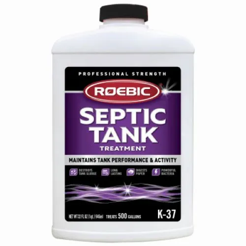 Roebic K-37-Q-12 1-Quart Size Bottle of Septic Tank Treatment